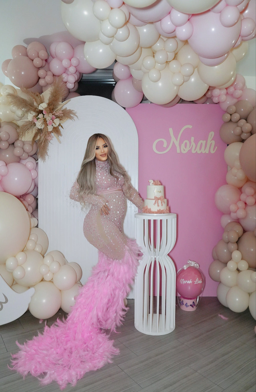 CISNE PINK DRESS