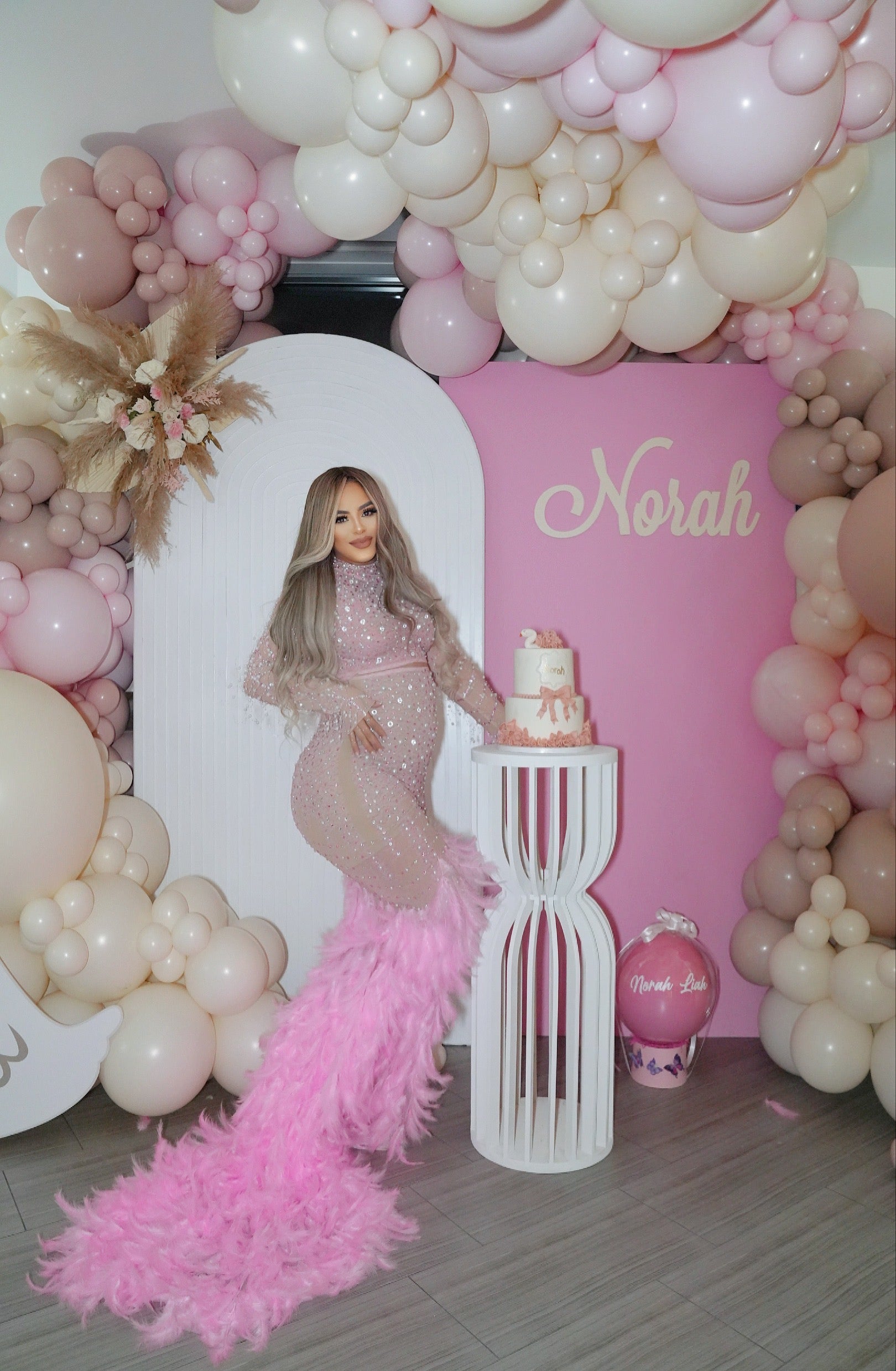 CISNE PINK DRESS